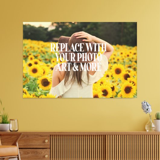 Aangepast aangepaste fotografie toevoegen canvas afdruk (Insitu (Woonkamer))