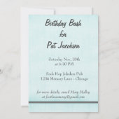 Aangepast aangepaste uitwijktijd van Sock Hop Part Kaart (Achterkant)