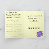 Aangepast aanpasbaar Wenskaart voor aanloopventila Kaart (Binnen)