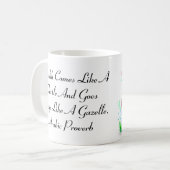 Aangepast aanpassen Turtle Photo Turtle Turtle Quo Koffiemok (Voorkant links)