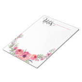 Aangepast aantekenpad voor aangepaste kleuren met notitieblok (Schuin)