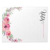 Aangepast aantekenpad voor aangepaste kleuren met notitieblok (Voorkant)