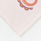 Aangepast ABC-dier Fleece Deken (Hoek)