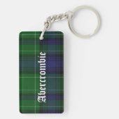 Aangepast Abercrombie Tartan Sleutelhanger (achterkant)