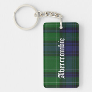 Aangepast Abercrombie Tartan Sleutelhanger