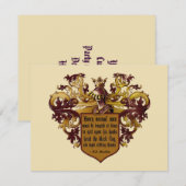 Aangepast abonnement zwarte vlag Mencken-offerte Kaart (Voorkant / Achterkant)