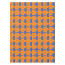 Aangepast Abstract blauw paraplupatroon