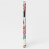 Aangepast Abstract kunstpatroon voor Japanse bloem iPhone Hoesje (Rechterkant)