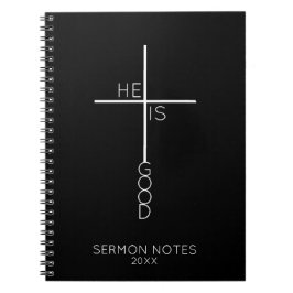 Aangepast Abstract minimalistisch Christelijk Notitieboek