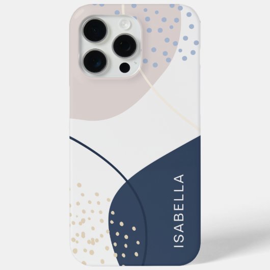 Aangepast Abstract monogram Case-Mate iPhone Case (Achterkant)