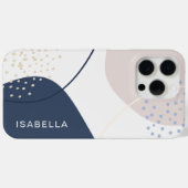 Aangepast Abstract monogram Case-Mate iPhone Case (Achterkant (horizontaal))