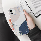Aangepast Abstract monogram Case-Mate iPhone Case