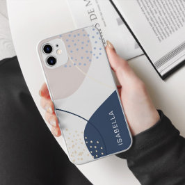 Aangepast Abstract monogram iPhone 15 Pro Max Hoesje