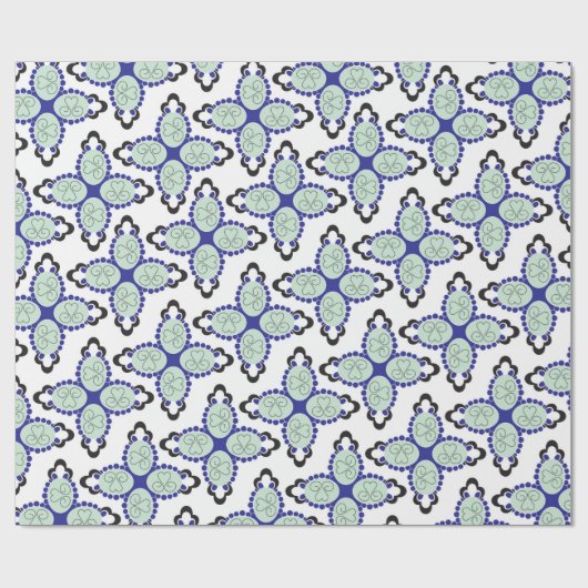 Aangepast abstract ontwerp op inpakpapier (Vlak)