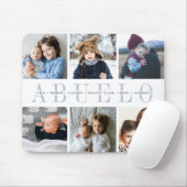 Aangepast Abuelo Foto Collage Grandchildren Namen Muismat (Met muis)