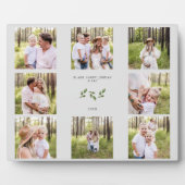 Aangepast acht fotoserie Collage Plaque Fotoplaat (Voorkant)