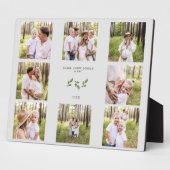 Aangepast acht fotoserie Collage Plaque Fotoplaat (Zijkant)