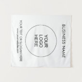 Aangepast achtergrondontwerp voor evenementen Semi Wandkleed (Voorkant (horizontaal))