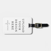 Aangepast acryl Bagagelabel (Voorkant horizontaal)