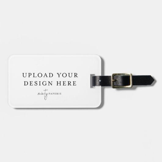 Aangepast acryl Bagagelabel (Landscape) (Voorkant horizontaal)