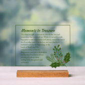 Aangepast Acryl Vakantie Teken - Feestelijke vieri Acryl Bord (Neutraal)