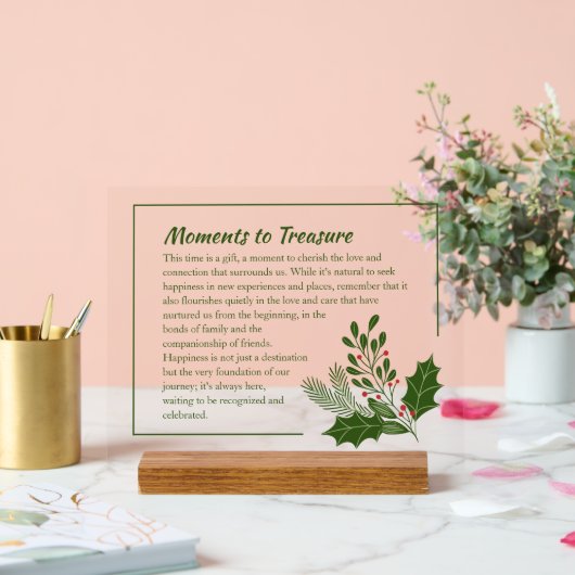 Aangepast Acryl Vakantie Teken - Feestelijke vieri Acryl Bord (Huwelijk)