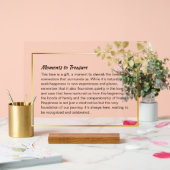 Aangepast Acryl Vakantie Teken - Gepersonaliseerde Acryl Bord (Huwelijk)