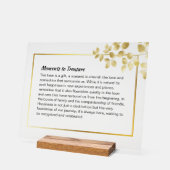 Aangepast Acryl Vakantie Teken - Gepersonaliseerde Acryl Bord (Hoek)