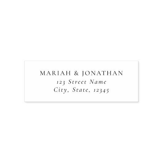 Aangepast adres Aangepaste zelfinkende stempel (Design)