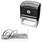 Aangepast adres en aangepaste naam  zelfinktende stempel (In situ)