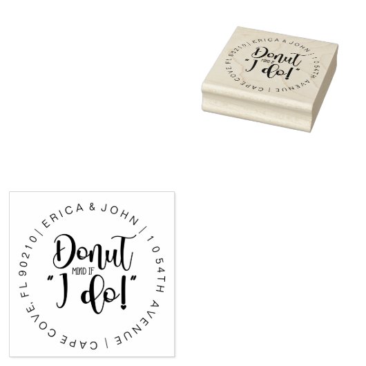 Aangepast adres, rubberen stempel, laat maar los a rubberstempel (Gestempeld)