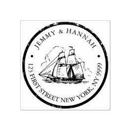 Aangepast adres Stempel, bruiloft Stamp, ScheepsRu Rubberstempel