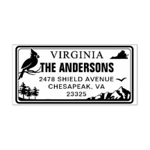 Aangepast adres van Virginia State License Bord