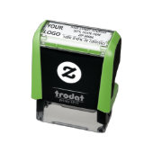 Aangepast adres zelfinktkussen ontwerp uw eigen  zelfinktende stempel (Product)