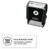 Aangepast adreslabel  zelfinktende stempel (In situ)