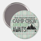 Aangepast Adventure voor Cabin Camping Magneet (Voorkant / Achterkant)