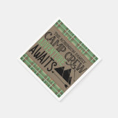 Aangepast Adventure voor Cabin Camping Servet (Hoek)