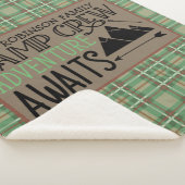 Aangepast Adventure voor Cabin Camping Sherpa Deken (3/4)