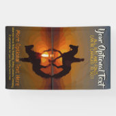 Aangepast Adverteren Paard Show, Paardrijden Spandoek (Horizontaal)