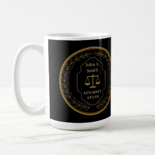 Aangepast advocatenkantoor  koffiemok