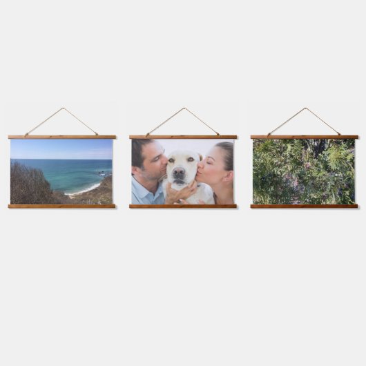 Aangepast afbeelding afbeelding aangepast drie hangend wandkleed (Driedubbel)