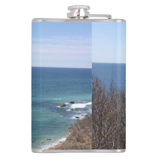 Aangepast afbeelding afbeelding aangepast heupfles (Achterkant)