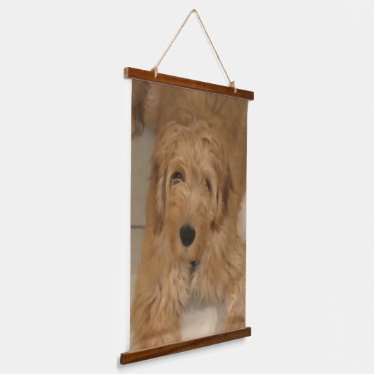 Aangepast afbeelding afbeelding aangepast verticaa hangend wandkleed (Gebogen)