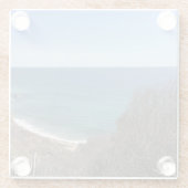 Aangepast afbeelding afbeelding glazen onderzetter (Achterkant)