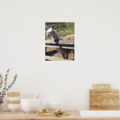 Aangepast afbeelding afbeelding lama ala alaca poster (Keuken)