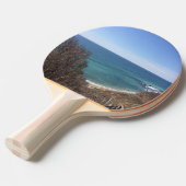 Aangepast afbeelding afbeelding tafeltennisbatje (Voorkant Gekanteld)