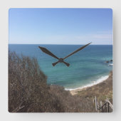 Aangepast afbeelding afbeelding vierkante klok (Voorkant)