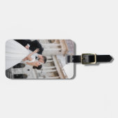 Aangepast Afbeelding dubbelzijdig Foto Creëer uw e Bagagelabel (Voorkant horizontaal)