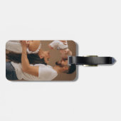 Aangepast Afbeelding dubbelzijdig Foto Creëer uw e Bagagelabel (Achterkant horizontaal)