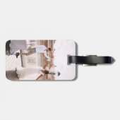 Aangepast Afbeelding dubbelzijdig Foto Creëer uw e Bagagelabel (Achterkant horizontaal)